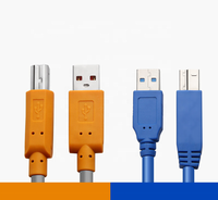 Câble USB 2.0 SaiKang AM/BM 1,5 m 10 m 30 m en cuivre sans oxygène pour imprimante et appareil photo