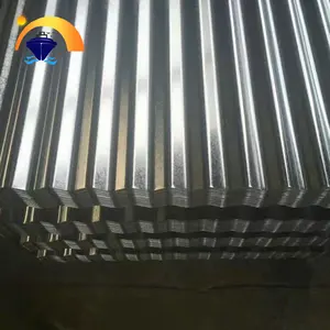 Lámina de techo corrugado GI, herramientas de techo de metal recubierto de zinc para material de construcción