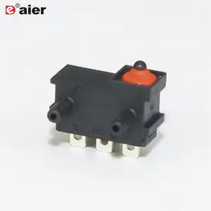 Elétrica SPST Miniatura 3Pin Substituir Cereja Micro Interruptor À Prova D' Água