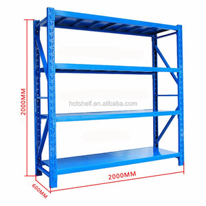 Hotter-shelf Four Layer Blue Color Warehouse <strong>Rack</strong> Numbering System