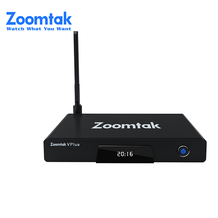Zoomtak Vplus android 6,0 octa core wifi kodi 1080 p inglés iptv tv settop caja