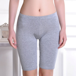 Pantaloncini estivi da donna in cotone elasticizzato elasticizzato Casual <span class=keywords><strong>pantaloni</strong></span> corti da Modal mutandine - Product Image 1