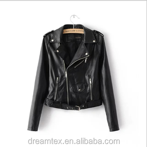 女性用レザージャケットレディース,春秋セクシーレザージャケット - Product Image 6