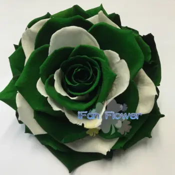 Wedding stage decoration with flower big rose flower preserved flower roses