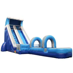 वयस्क बच्चों के लिए inflatable पानी स्लाइड पूल को झटका देते हैं वाणिज्यिक inflatable पानी स्लाइड