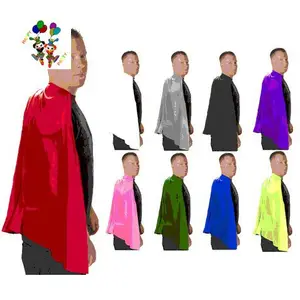 Cheap Halloween Party Costume Fancy Dress Up Adult Superhero Cape HPC-0513