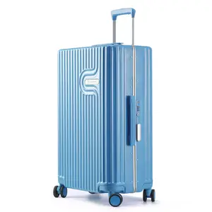 Hohe Qualität Bunte Wasserdichte Hard Shell Pc Material Reisetasche Koffer Trolley Gepäck Fall Set