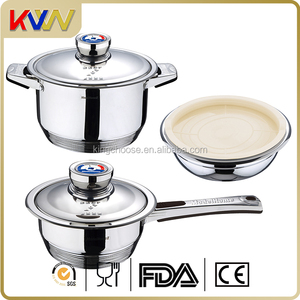 Corea Venta caliente mercado 6 unids cocina de acero inoxidable inox utensilios de cocina con mango de baquelita - Product Image 1