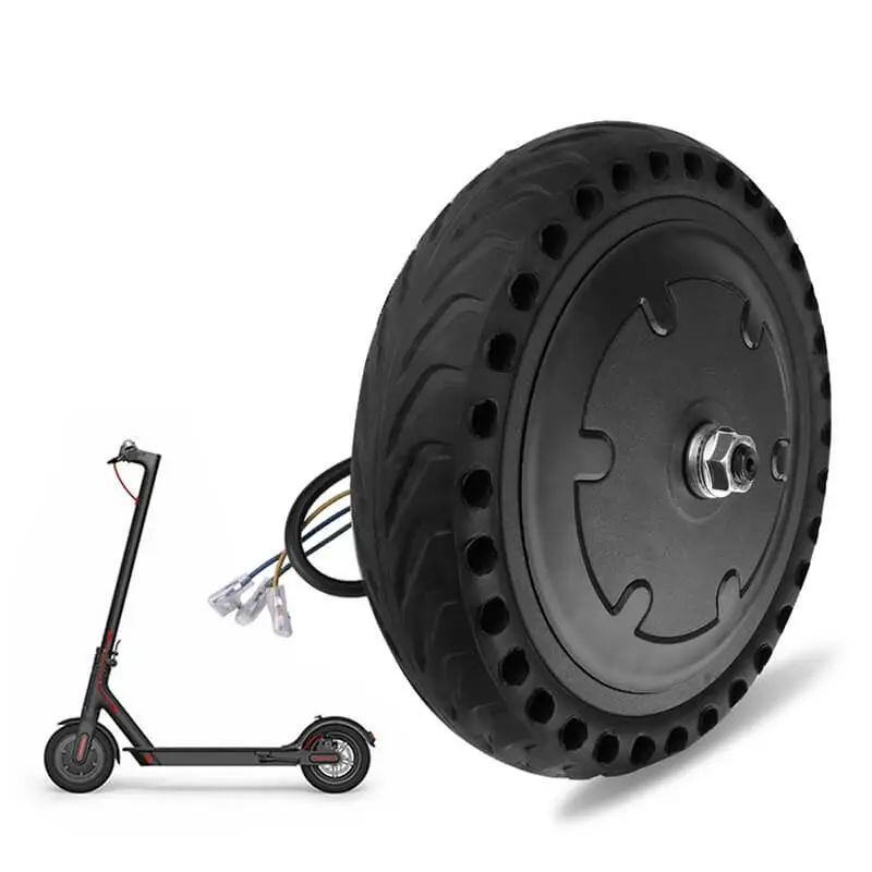 Motor sem escova da nova imagem com pneu m365 scooter acessórios de peça de reposição para mijia m365 1s e-scooter roda elétrica