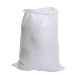 EGP 5kg 10kg 25kg 50kg PP tejido arroz cemento arena bolsa color blanco plástico polipropileno saco bolsas para granos