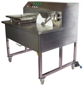 JZ18A Factory Price Manual Used Chocolate Tempering Machine/small chocolate machine