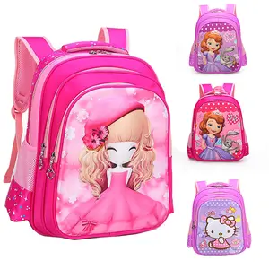 Young Beautiful Lovely Picture School Bags For Girls