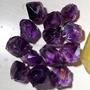 Prezzo di grezza naturale ametista cristalli di quarzo scuro amethyst viola della pietra preziosa del commercio all'ingrosso prezzo