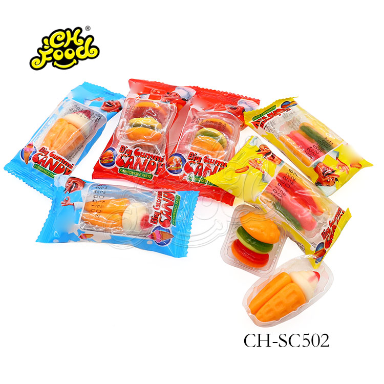 Delicious Halal Gummy Pizza Candy For wholesale