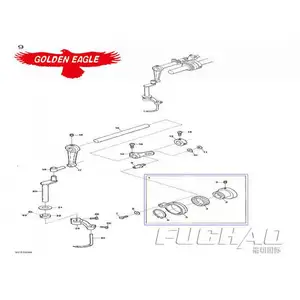 3100302 Conntacting Rod Complete Set, Sewing Parts of Yamato brand of vc2700m Contact us to modify price