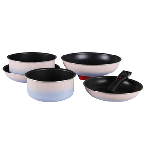 Ensemble de casseroles en céramique <span class=keywords><strong>Ilag</strong></span>, design moderne, antiadhésif, pour la cuisine à domicile - Product Image 1