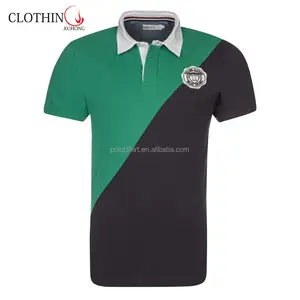 Wholesale Dry Fast Color Combination Cotton T-Shirt Short Sleeve New Arrival Men's Polo Shirt