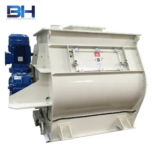 Khô vữa máy trộn dính gạch vữa máy làm twin trục mái chèo mixer