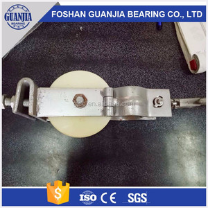 Hiệu Suất Cao Trượt Cao Su Lõm Bánh Xe U Hình Dạng Cáp Con Lăn/Ròng Rọc - Product Image 6