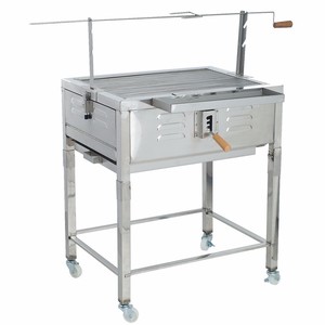فوشان JHC-8001BBQ عمودي المدخن/الفولاذ المقاوم للصدأ شواء شواء/قابلة للطي شواء شواء - Product Image 1