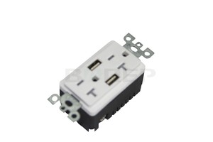 Fad BAS15-2USB UL regleta de alimentación eléctrica enchufe de pared tomas de corriente con <span class=keywords><strong>usb</strong></span> - Product Image 6