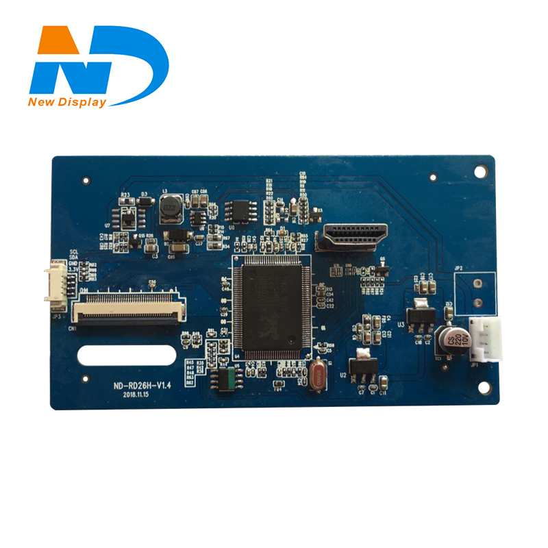 Изготовленный На Заказ pcba lcd-плата контроллера доска объявлений с HD-MI интерфейс для небольшого размера ЖК-дисплей на основе тонкоплёночной технологии