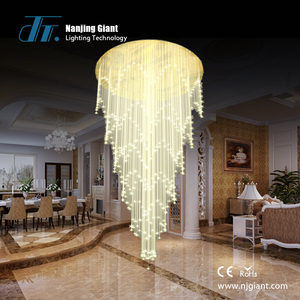 Lampada/Lampadario/Pendente Decorativo di Lusso in Cristallo con Fibra Ottica per Sale <span class=keywords><strong>da</strong></span> Banchetto - Product Image 1
