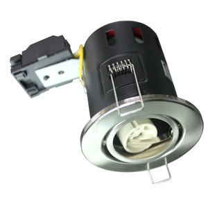 GU10 Fix / Tilt acier feu évalué LED encastré Downlight Plafond Twist Lock <span class=keywords><strong>Spot</strong></span> Lights - Product Image 1