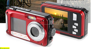 Nuevo 2.7 "+ 1.8" Pantalla Dual Impermeable PhotoCamera con 24MP cámara digital HD (DC6000) - Product Image 3