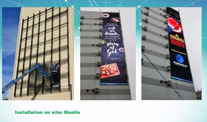 Rideau de vitrine à haute luminosité, réelle, vitrine avec maille P15.625 p31. 25, verre Transparent Led, livraison gratuite - Product Image 4