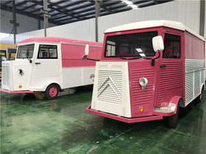 Oem מטבח נייד גלידות אוכל אוטובוס כלבים חם עגלת קפה המבורגר מכונות אוטומטיות משאית עם ציוד מטבח מלא