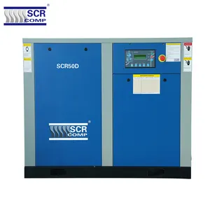 Industrial Compressor 37kw SCR Direct Driven Screw Air Compressor For Industrial Plant