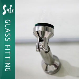 Sus 304 del acero inoxidable accesorios para <span class=keywords><strong>el</strong></span> vidrio de hardware de la puerta - Product Image 3