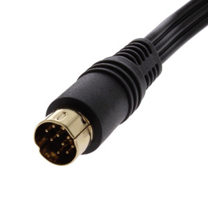 DHL FEDEX UPS LIVRAISON GRATUITE 1.8m 6FT Plaqué Or AV RCA Vidéo Audio A/V Câble Composite Cordon pour Sega <span class=keywords><strong>Saturn</strong></span> AV Câble - Product Image 2