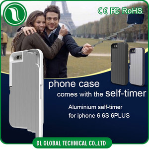 neuf l'innovation selfie bâton téléphone cas flexible bâton pour iphone 6 étui de protection en aluminium pour l'iphone 6 s cas - Product Image 1