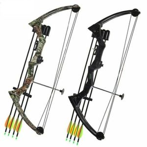 Arco Compound e Frecce Tradizionali per Ragazzi per Pratica di Tiro - Product Image 1