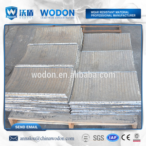 Plancha antidesgaste bimetalica modelo 12+11 arco submerso 2.1*3.5 - Product Image 1