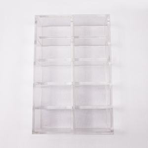 Soporte de exhibición para esmalte de uñas, acrílico transparente personalizado, adornos de <span class=keywords><strong>Boutique</strong></span>, cosméticos, botella de Perfume - Product Image 6