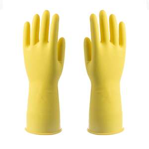 Guantes De cocina <span class=keywords><strong>Feie</strong></span> marca látex limpieza del hogar goma gruesa logotipo personalizado paquete personalizado Guantes De látex fino Xl látex - Product Image 1