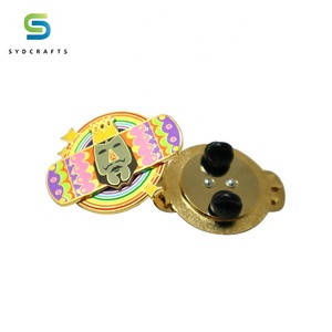 <span class=keywords><strong>El</strong></span> diseño de su propio esmalte de Metal de los pines de solapa pequeña cantidad de esmalte de Metal Placa de pines - Product Image 4