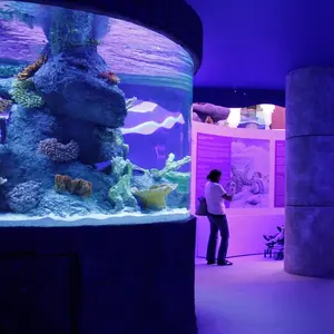 批发生产丙烯酸鱼缸水族馆