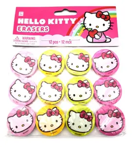 2019 Desain Hello Kitty Fashion Cute TPR Eraser untuk Anak-anak Hadiah