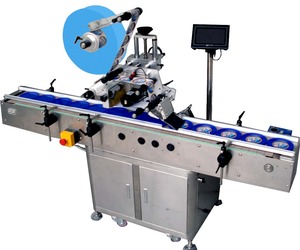 Machine d'étiquetage automatique économique HIG, machine d'étiquetage de bouteilles à surface plane, prix - Product Image 1