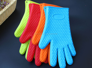 Guantes vendedora caliente antiadherente de silicona torta de la hornada para la toma de caramelo, Guantes para barbacoa Set - Product Image 1