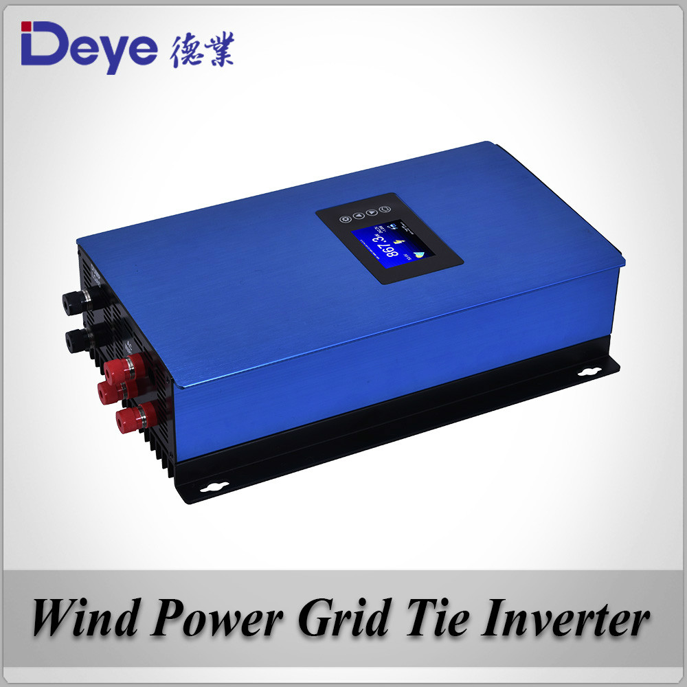 1000 watt Wind Power Inverter sun-1000g2-wal-lcd puede ser integrado con función de límite de interior