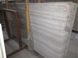 중국어 Supplier 이탈리아어 빛 Wood Grain 흰 대리석 - Product Image 3