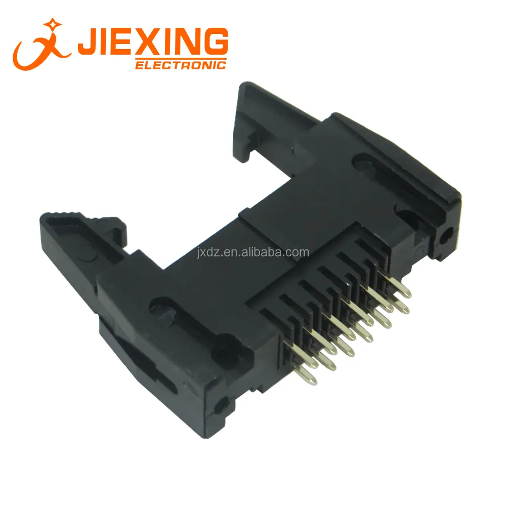 Conector macho para Cable de cinta con bloqueo, DC2-10P, 2,54 MM, paso, 10 pines IDC