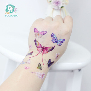 Mini conceptions de tatouage de papillon de <span class=keywords><strong>série</strong></span> Rocooart EC pour le tatouage temporaire d'enfants d'enfants - Product Image 4