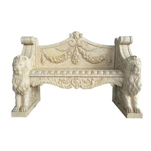 Chaise <span class=keywords><strong>de</strong></span> jardin en marbre Offre Spéciale Ornements sculptés en pierre Sculpture Produits <span class=keywords><strong>de</strong></span> jardin - Product Image 4