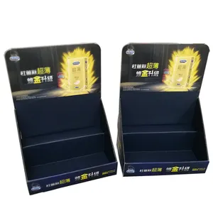 Benutzerdefinierte Karton Gedruckt Well Einzelhandel Spielzeug Zähler Display Papier Box für Kondom